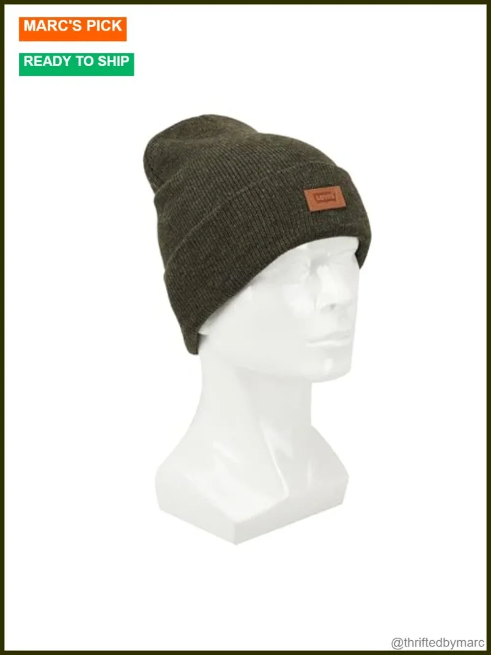 Soft Knit Cuffed Beanie with Adjustable Fit - Warm Winter Hat